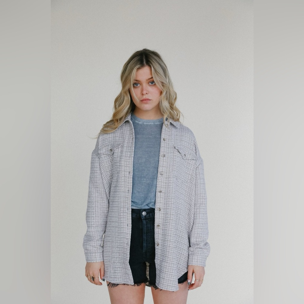 Just Female Metz Shirt Jacket Minimalist